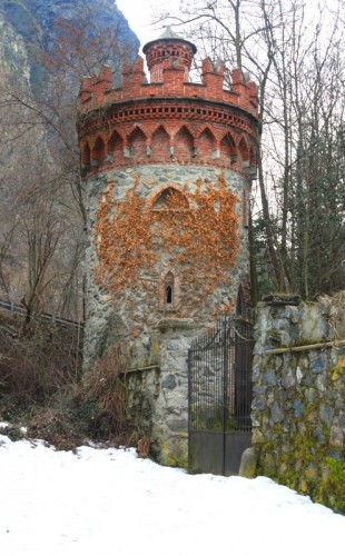 Trana - era l'ingresso al castello