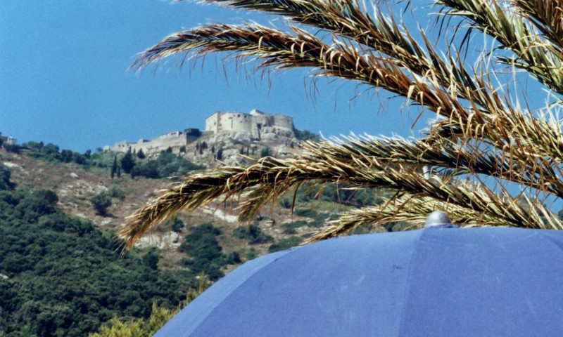 ''Giglio-Castello:  visto dalla spiaggia sembra un sogno'' - Isola del Giglio