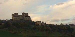 tramonto su Torrechiara