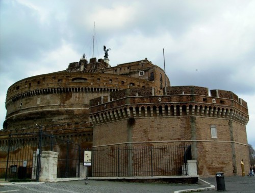 Roma - Il castello visto di lato