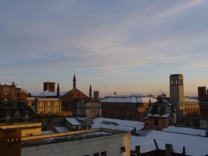 Prima del tramonto, verso sud-est