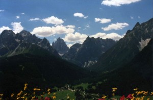 Sesto, quel che vedi salendo al monte Elmo: Croda rossa e Croda dei Toni