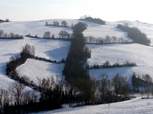 Fornovo di Taro - Vista su località Cafragna di Fornovo di Taro