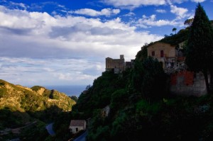 Vista in ombra di savoca