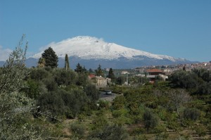 Motta Sant’Anastasia e l’Etna