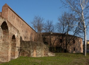 Piacenza: bastione di Porta Borghetto