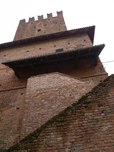 Casalpusterlengo - Geometrie sul lato nord della torre Casalpusterlengo - Geometrie sul lato nord della torre