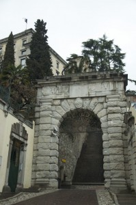 Porta di entrata al Castello di Udine