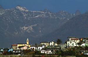 Da Sondrio veduta su Ponchiera