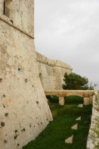 Licata “Castello visto dal ponte d’entrata”