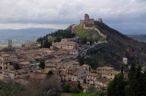 Assisi: rocca maggiore e dintorni