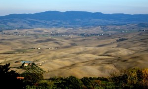 Nel mare della Val d’Orcia