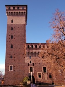 La torre del castello di Rovasenda