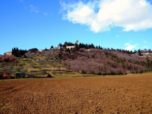 I campi appena arati