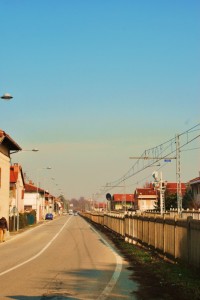 Costeggiando la ferrovia