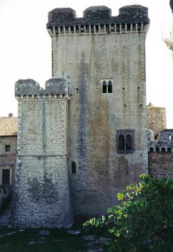 Sermoneta - Torri del Castello di Sermoneta.