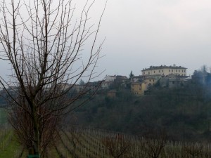 Pomeriggio grigio sui colli pavesi