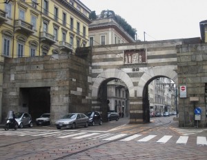 Gli archi di Porta Nuova