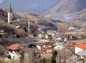 Il paese di Montjovet