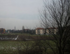 Dalla campagna una frazione di Besana