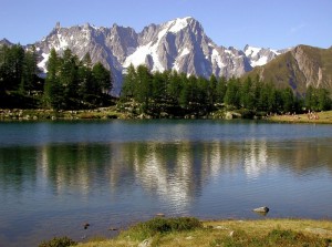Pomeriggio al lago d’Arpy
