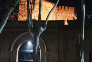 Torre del borgo di pratica di mare