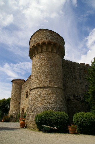 Gaiole in Chianti - Castello di Meleto nel Chianti