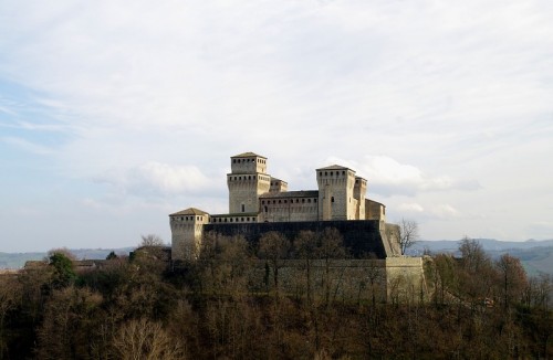 Langhirano - Altro angolo di ripresa del castello