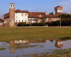 Castello di Verrone allo specchio