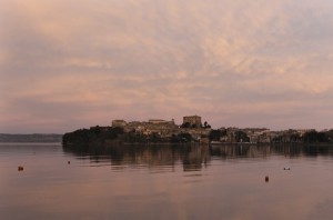 capodimonte al tramonto