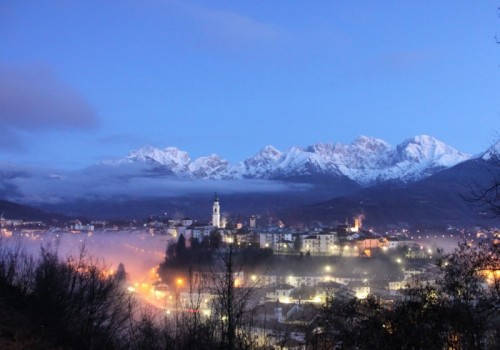 Belluno - un pò di nebbia Belluno - un pò di nebbia