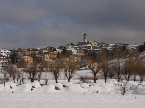 Mornese - il cielo minaccioso.....