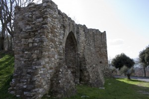Resti delle mura fortificate (Montecolognola)