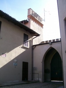 Gli alpini a guardia dell’ingresso