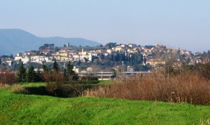 Panorama della parte alta di Signa