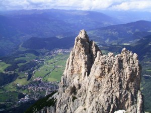 Vista da punta Santner