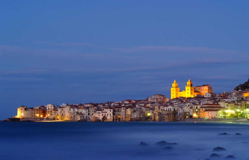 ''Il mare calmo della sera'' - Cefalù