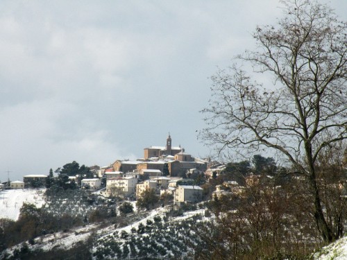 Montecarotto - Appena nevicato