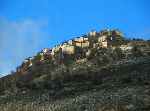 Calascio - Panorama della Rocca