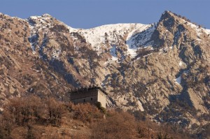 Castello di Arnad, panoramica