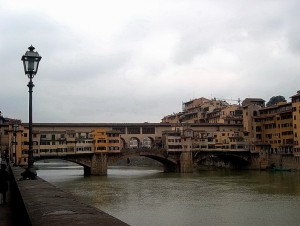 L’Arno e il Ponte Vecchio