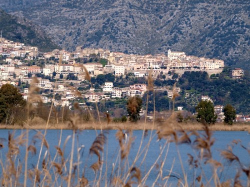 Monte San Biagio - Veduta dal lago