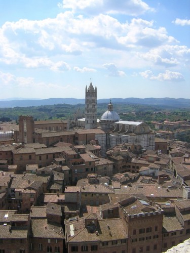 Siena - Panorama  dalla torre