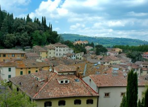 Teoria di tetti - Cetona