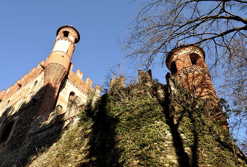 ''Castello di Malgrà: le torri'' - Rivarolo Canavese