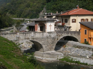 ponte di Cartignano, Val Maira