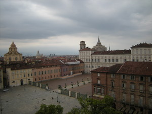 Piazzetta Reale dalla torre di Palazzo Madama