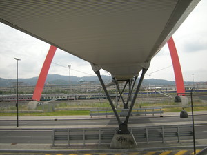 Torino, passerella e arco olimpico