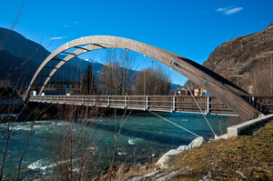 Ponte nella frazione di Tresenda