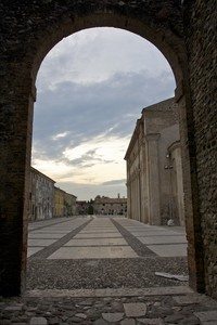 Entrata in Piazza Castello